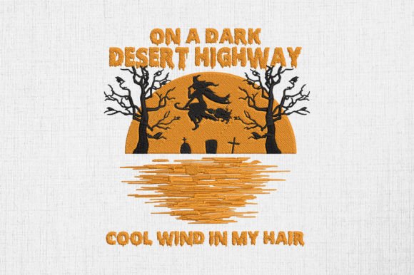 Cool Wind in My Hair Witch Halloween