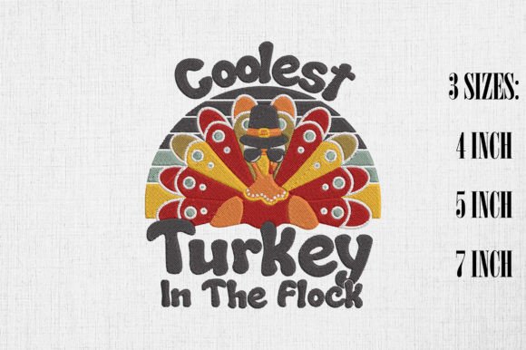 Coolest Turkey in the Flock Thanksgiving