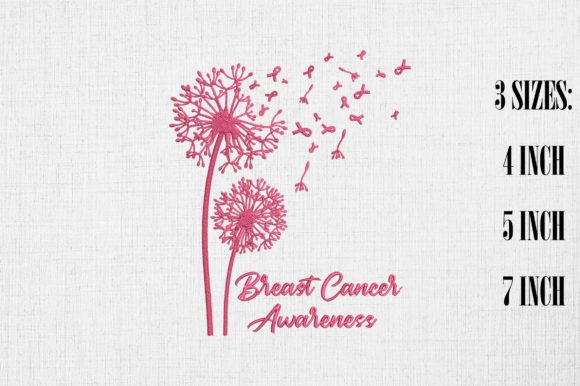 Dandelion Breast Cancer Awareness
