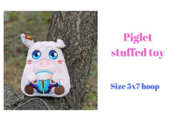 Piglet Plush Doll ITH
